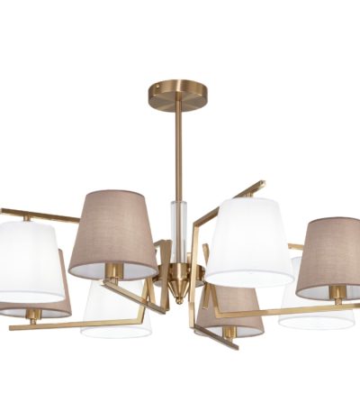 Люстра на штанге Eurosvet Ozark 60149/8 латунь Smart a064981