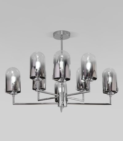 Люстра на штанге Eurosvet Pluto 60156/8 хром a065044