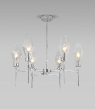 Люстра на штанге Eurosvet Prism 60143/6 хром a061939