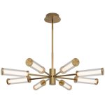 Люстра на штанге Eurosvet Stark 50386 LED латунь a067957