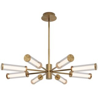 Люстра на штанге Eurosvet Stark 50386 LED латунь a067957