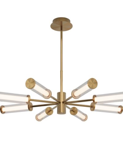 Люстра на штанге Eurosvet Stark 50386 LED латунь a067957