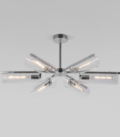 Люстра на штанге Eurosvet Trompeta 70144/6 хром a060900