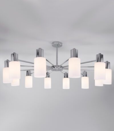 Люстра на штанге Eurosvet Vegga 70160/12 хром