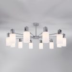 Люстра на штанге Eurosvet Vegga 70160/12 хром Smart a057112