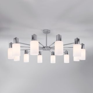 Люстра на штанге Eurosvet Vegga 70160/12 хром Smart a057112