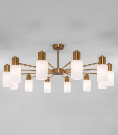 Люстра на штанге Eurosvet Vegga 70160/12 латунь