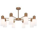 Люстра на штанге Eurosvet Vegga 70160/8 латунь