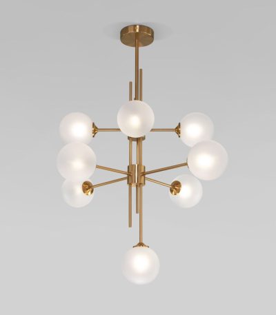 Люстра на штанге Eurosvet Volver 50383 латунь Smart a066796