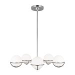 Люстра на штанге Feiss Apollo (fe) FE-APOLLO5-PN