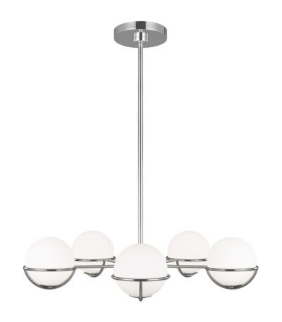 Люстра на штанге Feiss Apollo (fe) FE-APOLLO5-PN