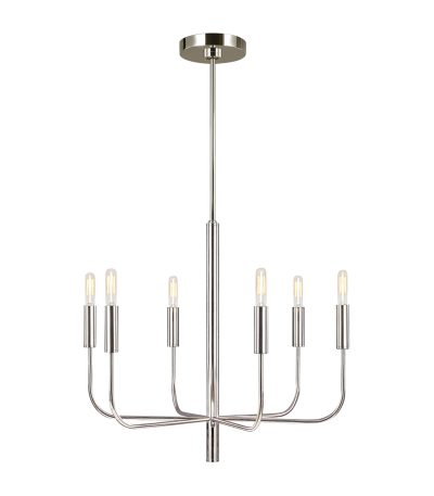 Люстра на штанге Feiss Brianna FE-BRIANNA6-PN
