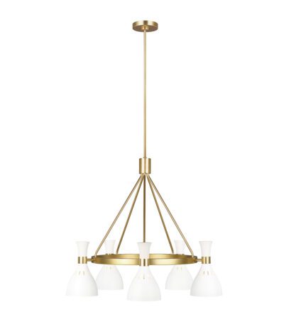 Люстра на штанге Feiss Joan FE-JOAN5-MW