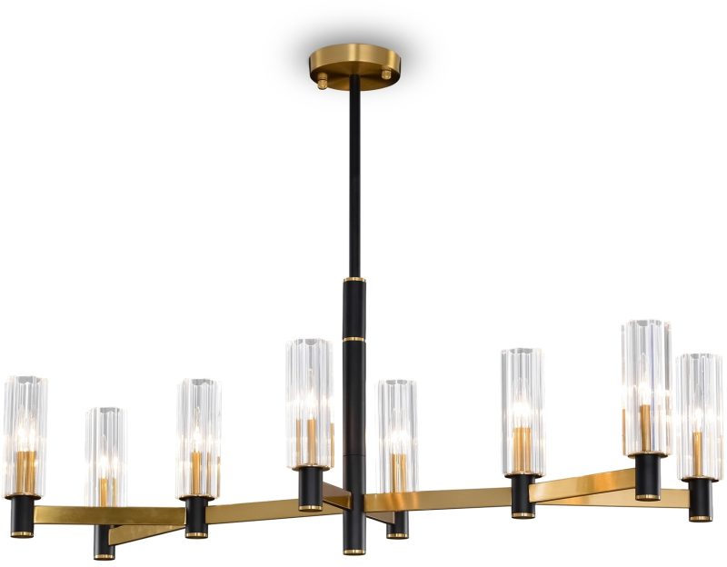 Люстра на штанге Freya Ambra FR5167PL-08BS Люстра на штанге Freya Ambra FR5167PL-08BS