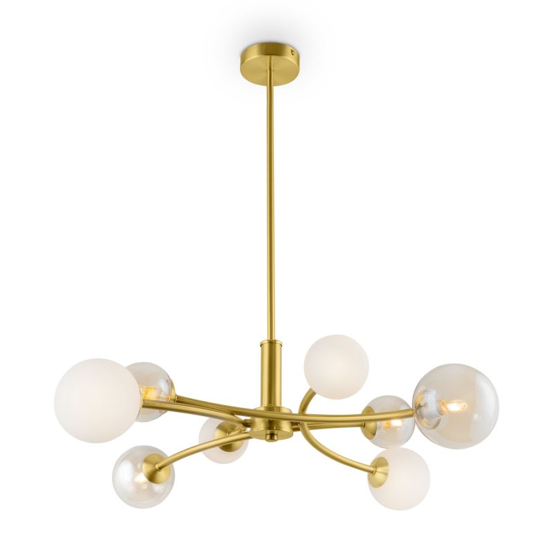 Люстра на штанге Freya Bethany FR5116PL-08BS Люстра на штанге Freya Bethany FR5116PL-08BS