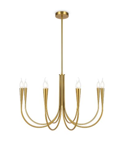 Люстра на штанге Freya Branches FR5253PL-08BS