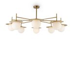 Люстра на штанге Freya Camelia FR5202PL-08BS