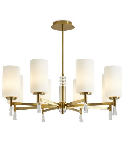 Люстра на штанге Freya Chic FR2031PL-08BS