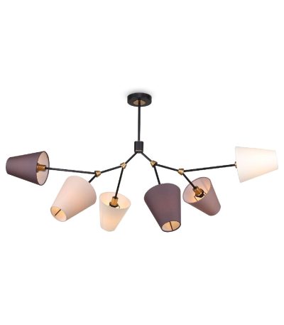 Люстра на штанге Freya Hats FR5370CL-06B