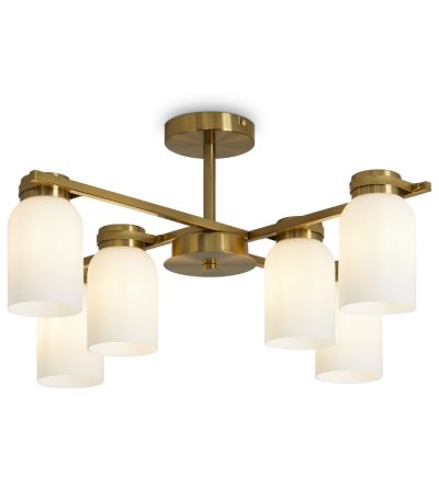 Люстра на штанге Freya Kamelia FR5446PL-06BS