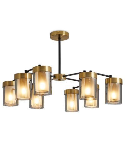 Люстра на штанге Freya Lora FR5432PL-08BBS