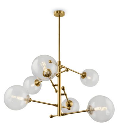 Люстра на штанге Freya Maddison FR5115PL-06BZ