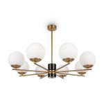 Люстра на штанге Freya Marble FR5230PL-08BS