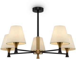 Люстра на штанге Freya Perfetto FR5098PL-05BBS