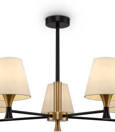 Люстра на штанге Freya Perfetto FR5098PL-05BBS