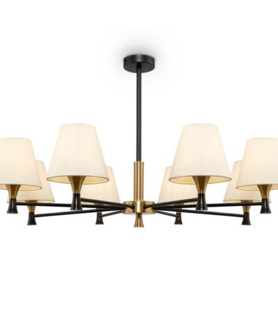 Люстра на штанге Freya Perfetto FR5098PL-08BBS