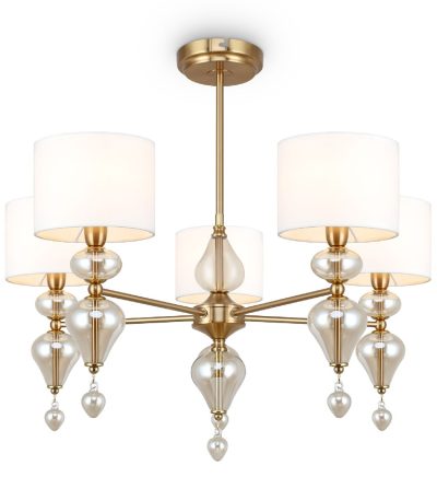 Люстра на штанге Freya Raise FR5369CL-05BS