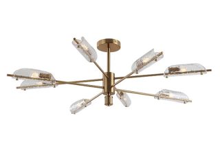 Люстра на штанге Freya Серия - 420 FR5420CL-08BS