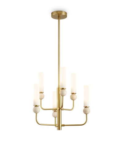 Люстра на штанге Freya Sunspot FR5482CL-06BS1