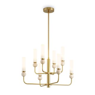 Люстра на штанге Freya Sunspot FR5482CL-08BS