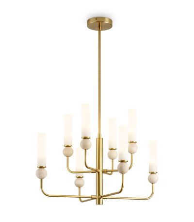 Люстра на штанге Freya Sunspot FR5482CL-08BS