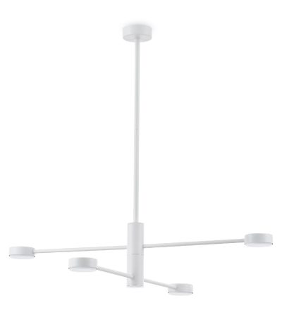 Люстра на штанге Freya Tactic FR5363CL-04W