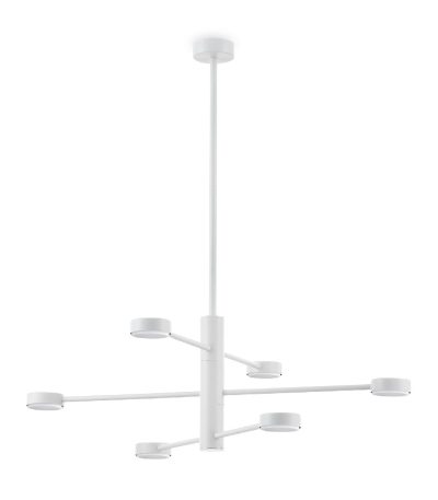 Люстра на штанге Freya Tactic FR5363CL-06W