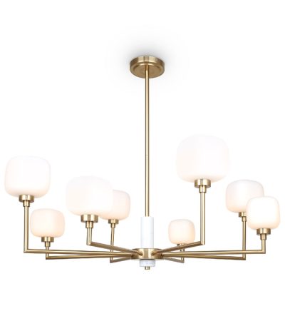 Люстра на штанге Freya Tender FR5373CL-08BS