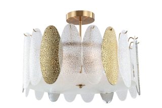 Люстра на штанге iLamp Dolce 15552-6 ANB+MULT