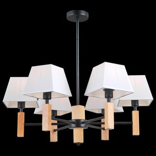 Люстра на штанге Illumico IL0026-6PSQ-19 BK WD