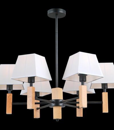 Люстра на штанге Illumico IL0026-6PSQ-19 BK WD