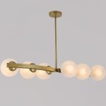 Люстра на штанге Illumico IL0073-6P-79 GD