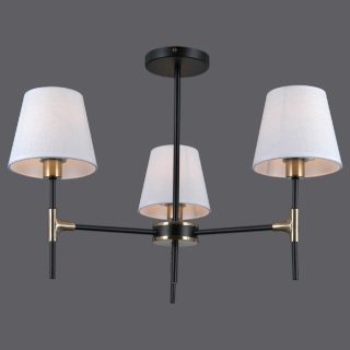 Люстра на штанге Illumico IL0185-3CSQ-24 BK AB CASTOR