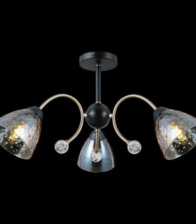 Люстра на штанге Illumico IL0230-3CSQ-29 BK AB
