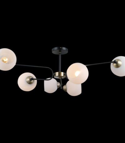 Люстра на штанге Illumico IL0249-6CSQ-79 BK AB