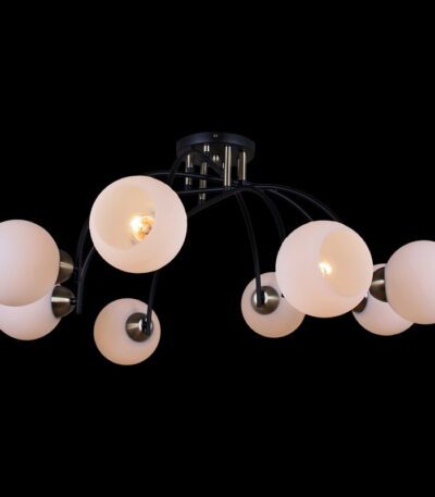 Люстра на штанге Illumico IL0250-8CSQ-79 BK AB