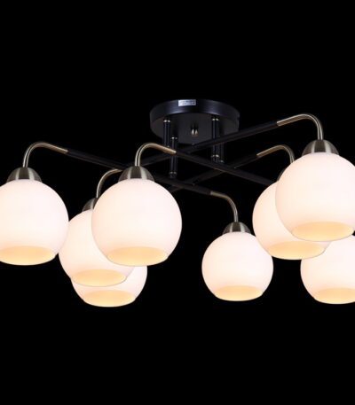 Люстра на штанге Illumico IL0252-8CSQ-79 BK AB