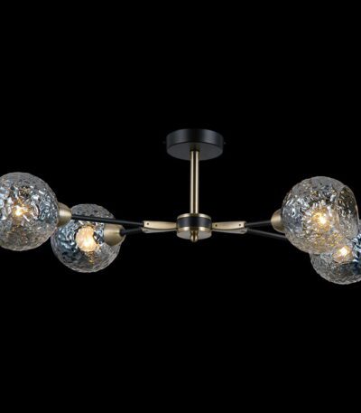 Люстра на штанге Illumico IL0253-4CSQ-79 BK AB