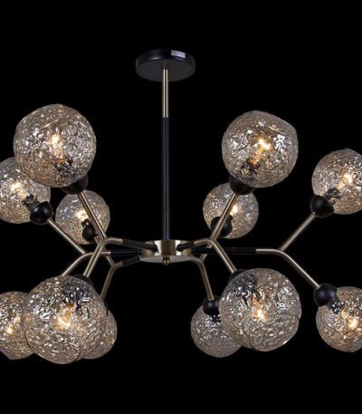 Люстра на штанге Illumico IL0268-12PSQ-79 BK AB