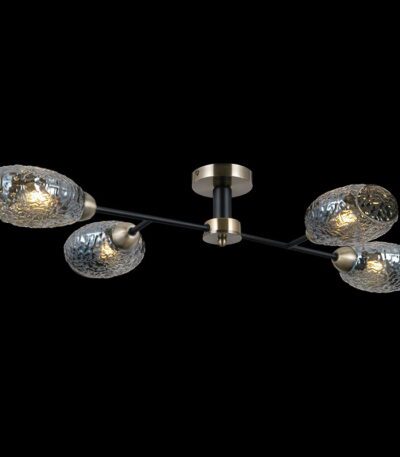 Люстра на штанге Illumico IL0285-4CSQ-79 BK AB